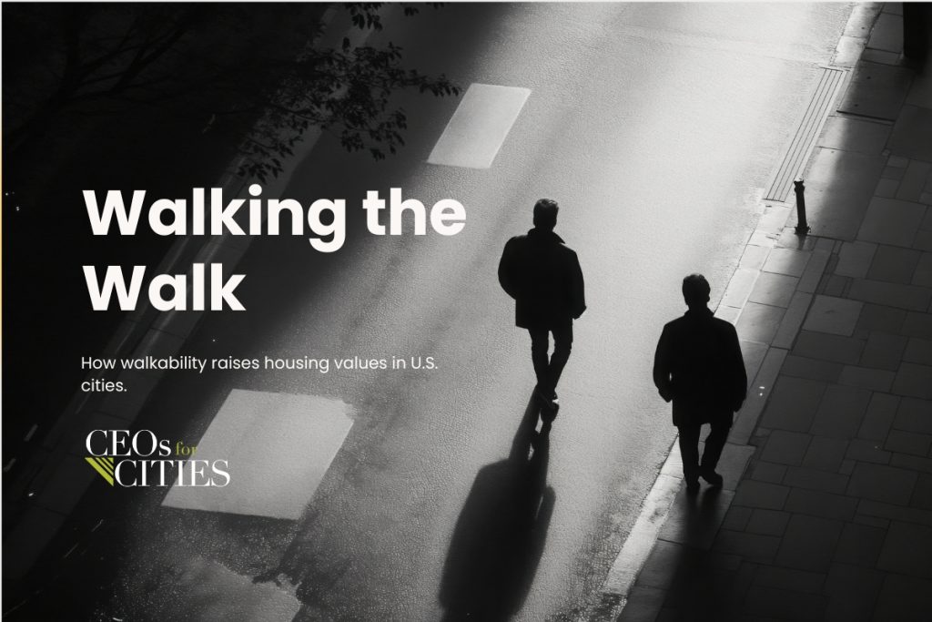 walking the walk CEOs for Cities